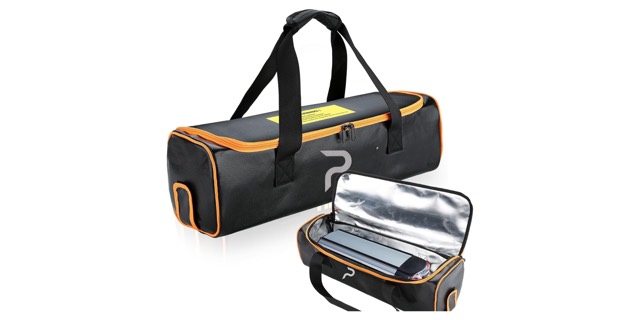 Fire-proof battery bag