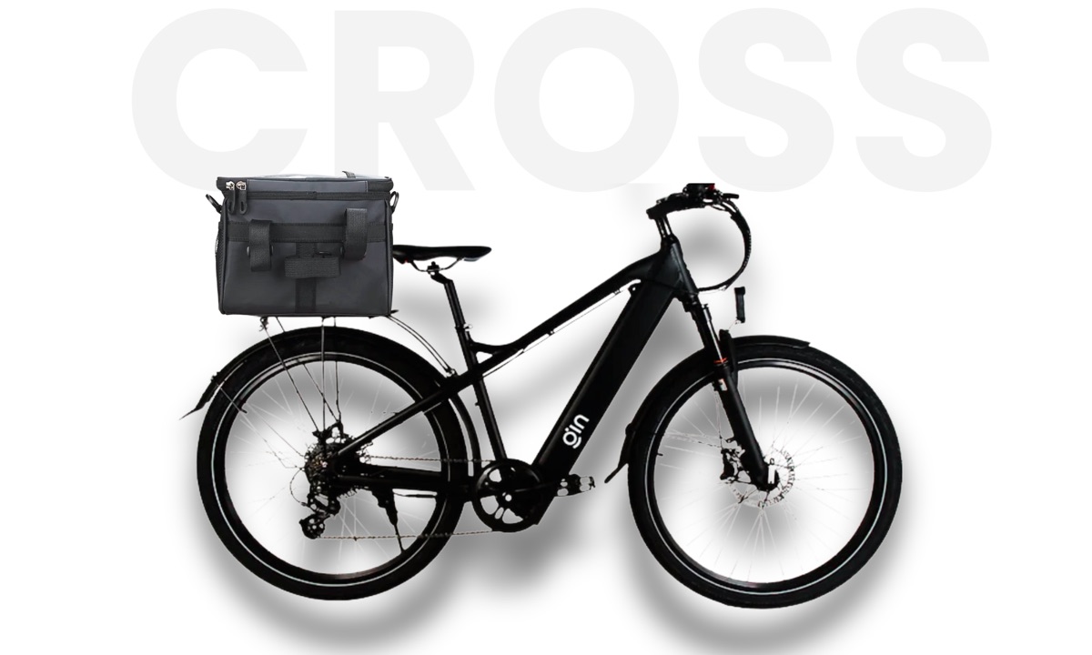 PLUTO Crossbar delivery e-bike