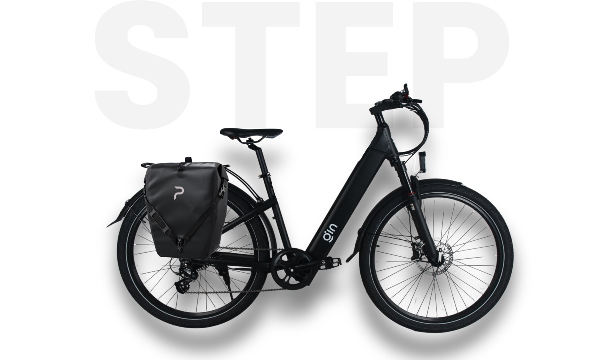PLUTO Step-through commuter e-bike
