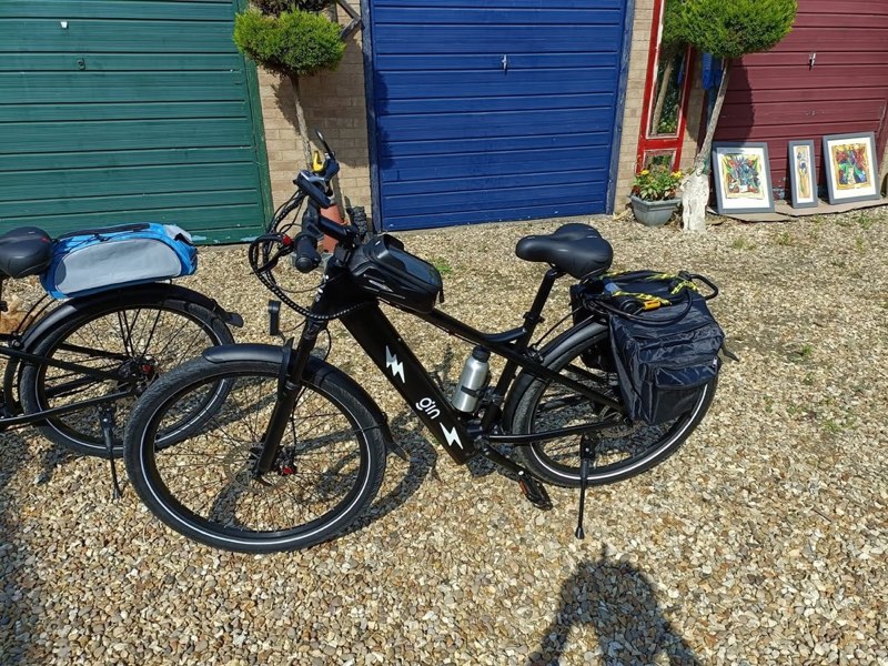 Two PLUTO e-bikes